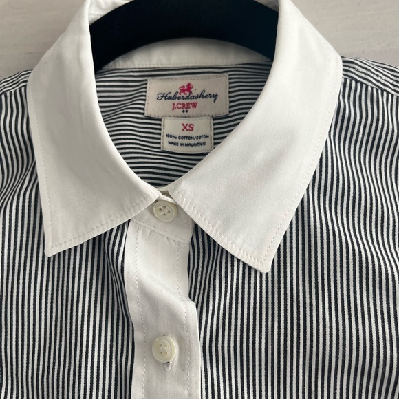 J. Crew Black and White Dress Shirt - Picture 3 of 7